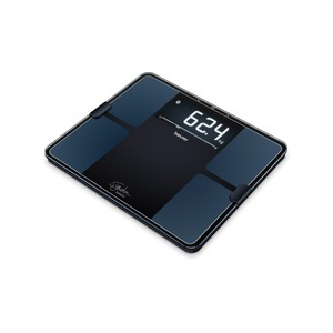 BEURER, Beurer BF 915 Digitale Personenwaage Wägebereich (max.)=200 kg Schwarz Mit Bluetooth, Beurer Diagnosewaage BF 915 SignatureLine