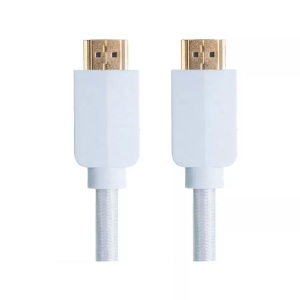 Playstation, HDMI 2.1 Cable Braided 8K 3m - white [PS5], PlayStation Hdmi 2.1 Cable Braided 8K 3m - white [Ps5]