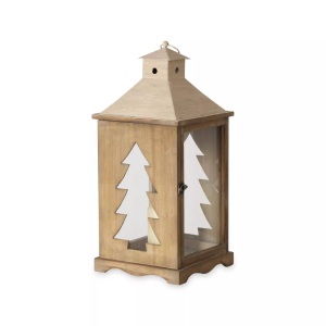 Boltze, Laterne Laterne, BOLTZE - Laterne, 54X24CM, Braun Naturel
