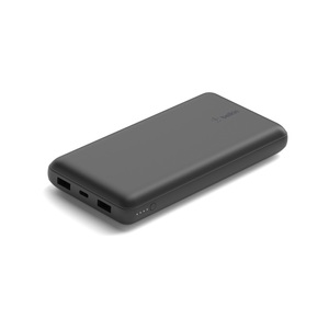 undefined, Belkin Powerbank Boost Charge 3-port 20k - 15W, inkl. USB-A/ USB-C-Kabel 15cm, BELKIN BoostCharge - Ladegerät (Schwarz)