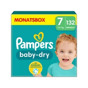 Pampers, Pampers Windeln Baby Dry Extra Large Grösse 7, Pampers Windeln Baby Dry Extra Large Grösse 7