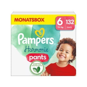 Pampers, Pampers Harmonie Pants Gr. 6, 15 kg+, Monatsbox (1x132 Windeln), Pampers - Harmonie Pants Grösse 6, Monatsbox, 132STK