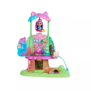 Gabby's Dollhouse, Baumhaus-Spielset von Kitty Fairy Multicolor, Gabby''s Dollhouse - Kitty Fairy''s Garten Spielset, Kulisse