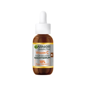 Garnier, Skinactive Face - Vitamin C Glow Booster Serum Night, Garnier Vitamin C Nachtserum 30ml Damen