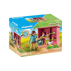 PLAYMOBIL, Playmobil® Country Hühner mit Küken 71308, Playmobil® Spielbausteine »Country Hühner mit Küken 71308«, (29 St.)