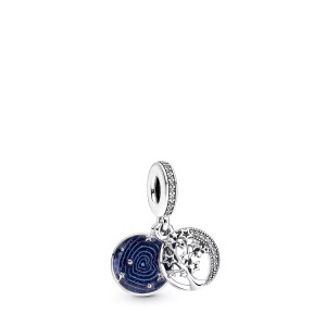 Pandora, Charm Damen Silber ONE SIZE, Pandora Moments Charm Damen