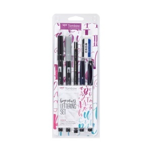 Tombow, Tombow Geschenkset Lettering Beginner, Tombow Lettering-Set Beginner, ART Dual Brush, LS-BEG