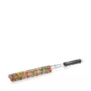 Gefu, Grill-Spiesskorb, Gefu - Grill-Spiesskorb, 49cm, Chrom