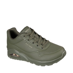 Skechers, Skechers Uno Damen Sneaker Grün, Skecher Street Uno - Stand on Air Sneaker für Damen olive