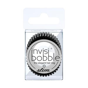 invisibobble, Invisibobble SLIM - True Black, Invisibobble Haarbinder Slim, schwarz