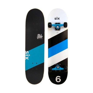 SLIDE, Slide Typography Skateboard, SLIDE - Typography 31?, Skateboard, Black, 31