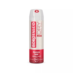 Borotalco, Men Deo Extra Dry Amber Spray Herren 150 ml, Borotalco Men Deospray