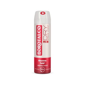 Borotalco, Men Deo Extra Dry Amber Spray Herren 150 ml, Borotalco Men Deospray