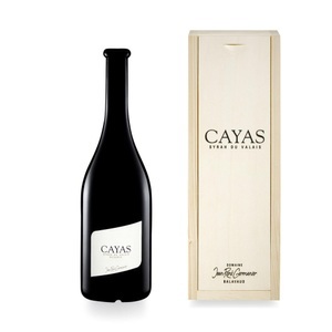 Jean-René Germanier, Cayas Holzkiste 2018, Cayas Holzkiste, Valais AOC 2018, Cayas Holzkiste, Wein Sortiment, 2019, 75 cl