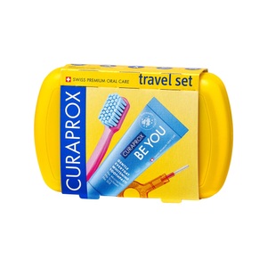 Curaprox, Curaprox Travel Set gelb (1 Stk), Curaprox Travel Set gelb (1 Stk)