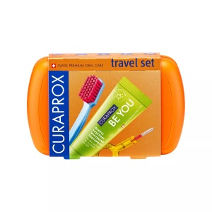 Curaprox, Curaprox Travel Set orange (1 Stk), Curaprox Travel Set orange (1 Stk)