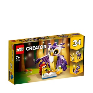 LEGO, 31125 Wald-Fabelwesen Multicolor, LEGO® Spielbausteine »LEGO Creator Wald-Fabelwesen 31125«, (175 St.)