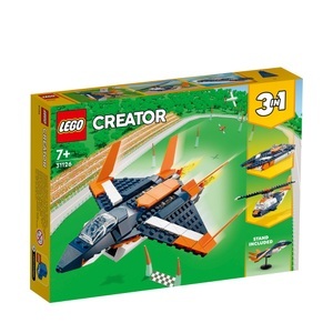 LEGO, 31126 Überschalljet Multicolor, LEGO® Spielbausteine »LEGO Creator Überschalljet 31126«, (215 St.)