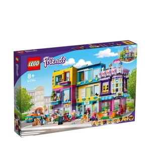 LEGO, 41704 Friends Wohnblock in Heartlake City mit Friseursalon und Café, Konstruktionsspielzeug, LEGO® Friends 41704 - Wohnblock