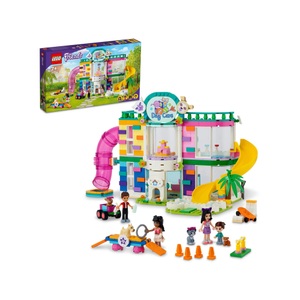LEGO, 41718 Friends Tiertagesstätte, Konstruktionsspielzeug, LEGO® Spielbausteine »LEGO Friends Tiertagesstätte 41718«, (593 St.)