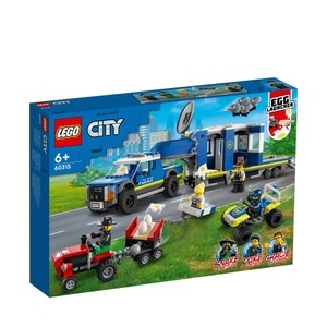 LEGO, 60315 City Mobile Polizei-Einsatzzentrale, Konstruktionsspielzeug, LEGO® Spielbausteine »Mobile Polizei-Einsatzzentrum«, (436 St.)
