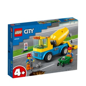 LEGO, 60325 City Betonmischer, Konstruktionsspielzeug, LEGO® Spielbausteine »Betonmischer 60325«, (85 St.)