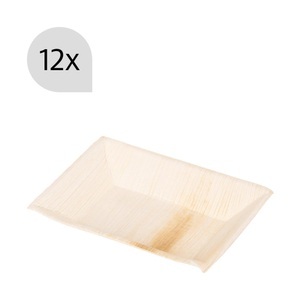 Tabletop, Teller, 10 Stück Teller, 10 Stück, Tabletop - Teller, 10 Stück, 12x17cm, Nature