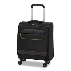 Manor, Weichschalenkoffer, Spinner Unisex Black 45cm, 