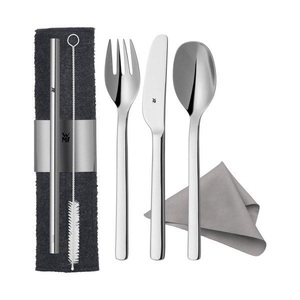 Wmf, WMF Besteckset 6-teilig my2go , 12 9503 6040 , Grau, Silberfarben , Metall , rostfrei , 003731201501, WMF Besteck-Set »My2Go 8-teilig«, (8 tlg.)