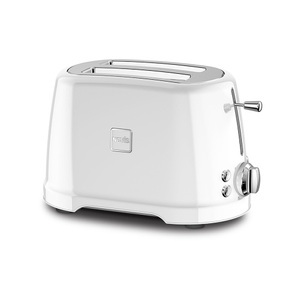 NOVIS, NOVIS T2 - Toaster (Silber/Weiss), Novis Iconic Line T2 Toaster Weiss