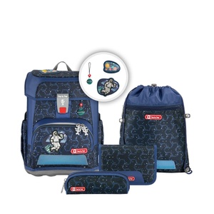 STEP BY STEP, Step by Step - Cloud Schulranzen Set Kinder Schulrucksack (00183686) - Star Astronaut, 