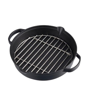 Campingaz, CAMPINGAZ Giespfanne mit Grillrost, Campingaz Grillpfanne »Culinary Modular mit Grillrost«, Edelstahl