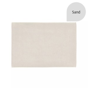 FISCHBACHER, FISCHBACHER - Badematte DREAMPURE - perlmut - Baumwolle - 50cm/72cm, Weseta - Duschvorleger, 50 x 70 cm, Sand