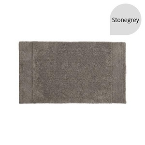 FISCHBACHER, FISCHBACHER - Badteppich DREAMTUFT - grau - Textil - 55cm/65cm, weseta switzerland - Badteppich DREAMTUFT - grau - Baumwolle - 55/65 cm