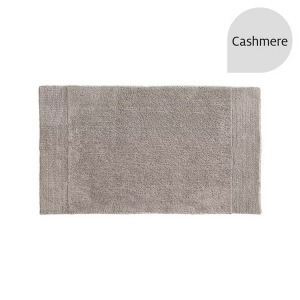 FISCHBACHER, FISCHBACHER - Badteppich DREAMTUFT - crème - 55cm/65cm, weseta switzerland - Badteppich DREAMTUFT - taupe - Baumwolle - 55/65 cm