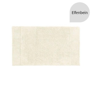 FISCHBACHER, FISCHBACHER - Badteppich DREAMTUFT - wollweiss - Textil - 55cm/65cm, weseta switzerland - Badteppich DREAMTUFT - wollweiss - Baumwolle - 55/65 cm