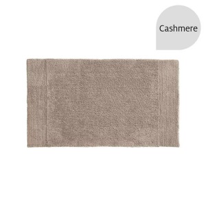 FISCHBACHER, FISCHBACHER - Badteppich DREAMTUFT - crème - Textil - 60cm/100cm, weseta switzerland - Badteppich DREAMTUFT - taupe - Baumwolle - 60/100 cm
