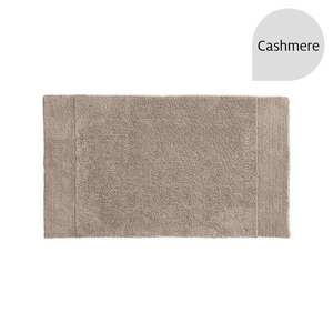 FISCHBACHER, FISCHBACHER - Badteppich DREAMTUFT - crème - Textil - 60cm/100cm, weseta switzerland - Badteppich DREAMTUFT - taupe - Baumwolle - 60/100 cm