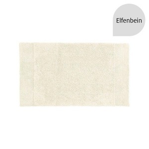 FISCHBACHER, FISCHBACHER - Badteppich DREAMTUFT - wollweiss - Textil - 60cm/100cm, Weseta - Badteppich, 60x100cm, Elfenbein