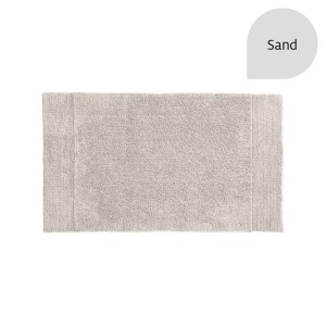 FISCHBACHER, FISCHBACHER - Badteppich DREAMTUFT - sandbraun - Textil - 60cm/100cm, Weseta - Badteppich, 60x100cm, Sand