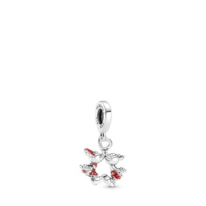 Pandora, Charm Damen Silber ONE SIZE, Pandora Disney Collection Anhänger Damen