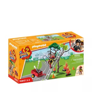 PLAYMOBIL, 70917 DUCK ON CALL - Feuerwehr Action. Rette die Katze!, Konstruktionsspielzeug, 70917 DUCK ON CALL Feuerwehr Action. Rette die Katze!, Konstruktionsspielzeug