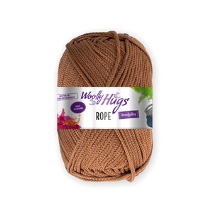 Woolly Hugs, Strapazierfähiges Garn Strapazierfähiges Garn, Woolly Hugs Rope, haselnuss 200 g, 140 m, 100 % PES