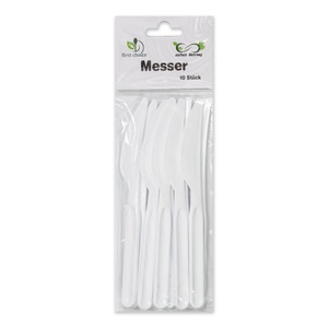 N.A!, Messer, 10Stk Messer, 10Stk, - Messer, 10Stk, 14cm, Weiss