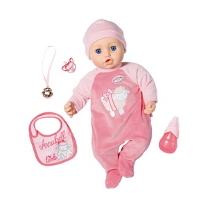 Baby Annabell, Baby Annabell Babypuppe »Annabell, 43 cm«, interaktiv mit Schlafaugen, Baby Annabell Annabell 43 cm