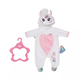 undefined, ZAPF CREATION BB Einhorn Kuschelanzug (2), BABY born® Einhorn Kuschelanzug (43cm)