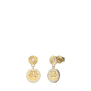 Guess, Guess LOTUS Ohrschmuck Damen, Guess Paar Ohrstecker »LOTUS Edelstahl«