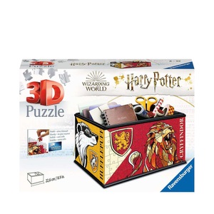 Ravensburger Verlag GmbH, Ravensburger 3D Puzzle 11258 - Aufbewahrungsbox Harry Potter -- Praktischer Organizer für Harry Potter Fans ab 8 Jahren, Ravensburger 3D Puzzle Harry Potter Storage Box (1 Stk)