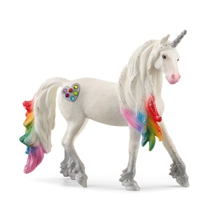 Schleich GmbH, Schleich Bayala 70725 Regenbogeneinhorn, Hengst, Schleich - 70725 Regenbogeneinhorn, Hengst, Multicolor