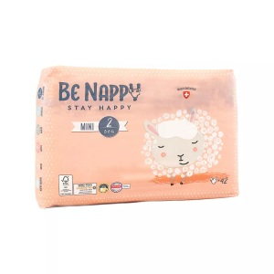 BE NAPPY, Windel Mini 3-6 Kg Gr. 2 Damen 42STK, BE NAPPY - Windel Mini 3-6 kg Gr. 2, 42STK